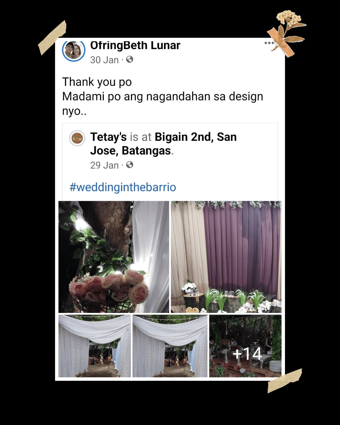 Client spotlight shared with Tetay's Rental