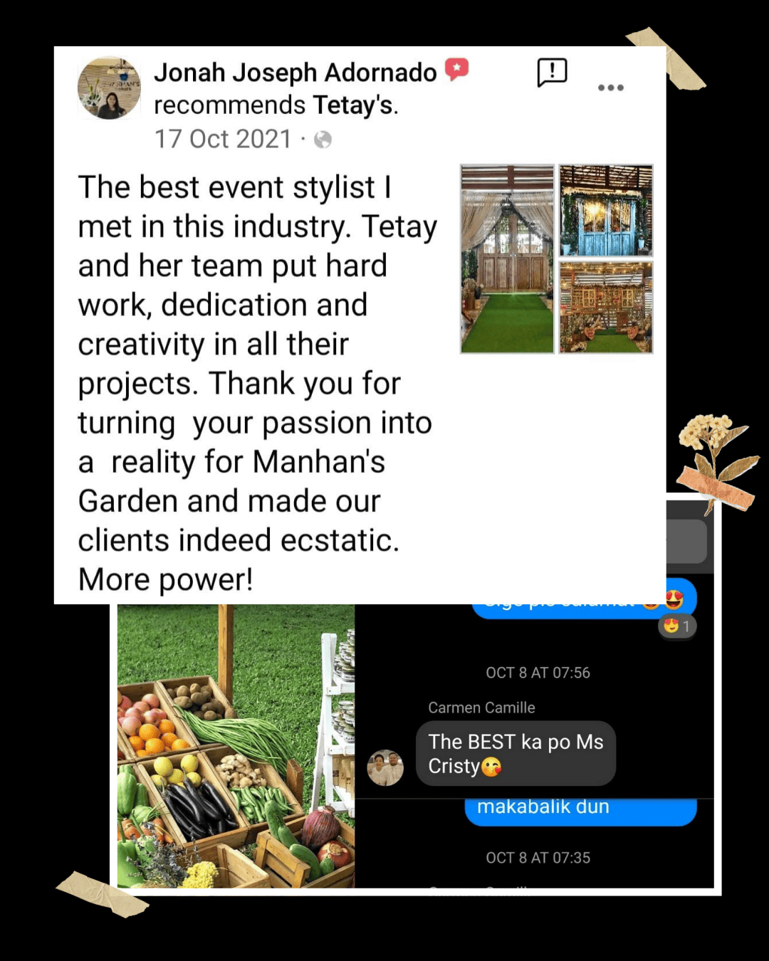 Client spotlight shared with Tetay's Rental