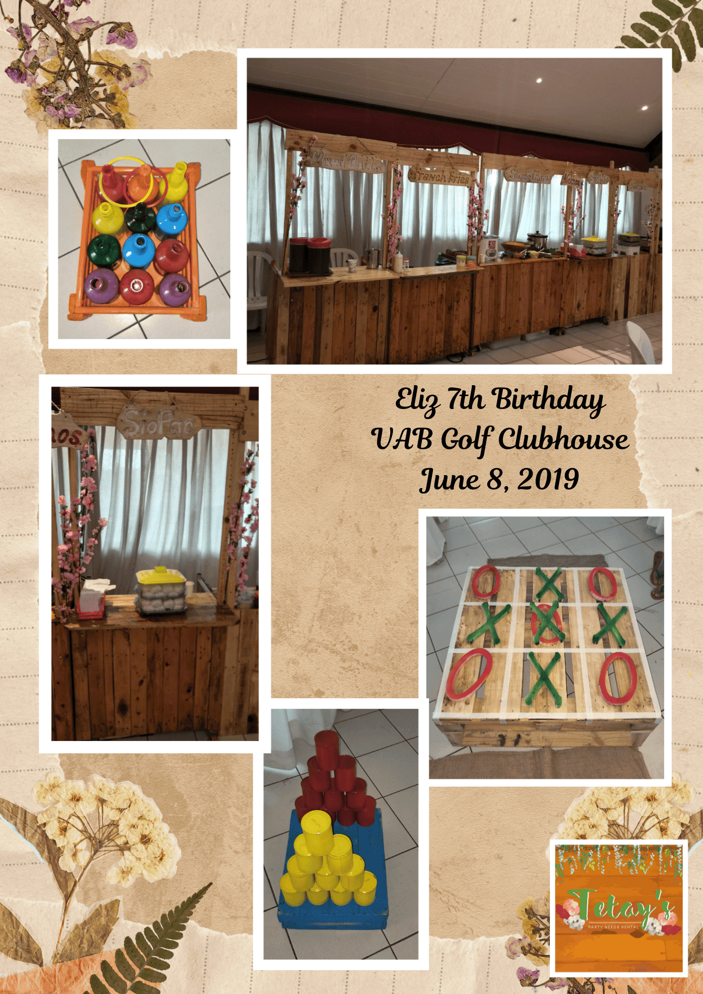 Tetay's Rental styled event setup from 2019, archive photo seven