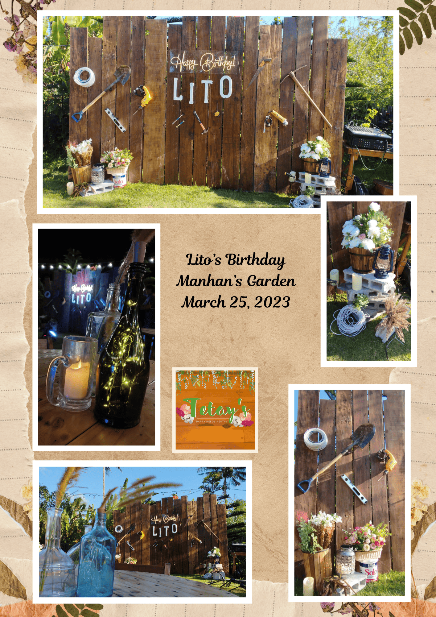 Tetay's Rental styled event setup from 2023, archive photo twelve