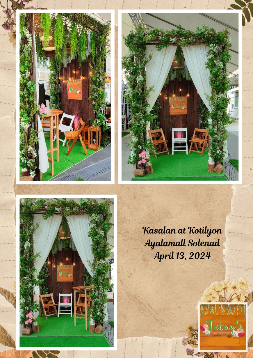 Tetay's Rental styled event setup from 2024, archive photo five