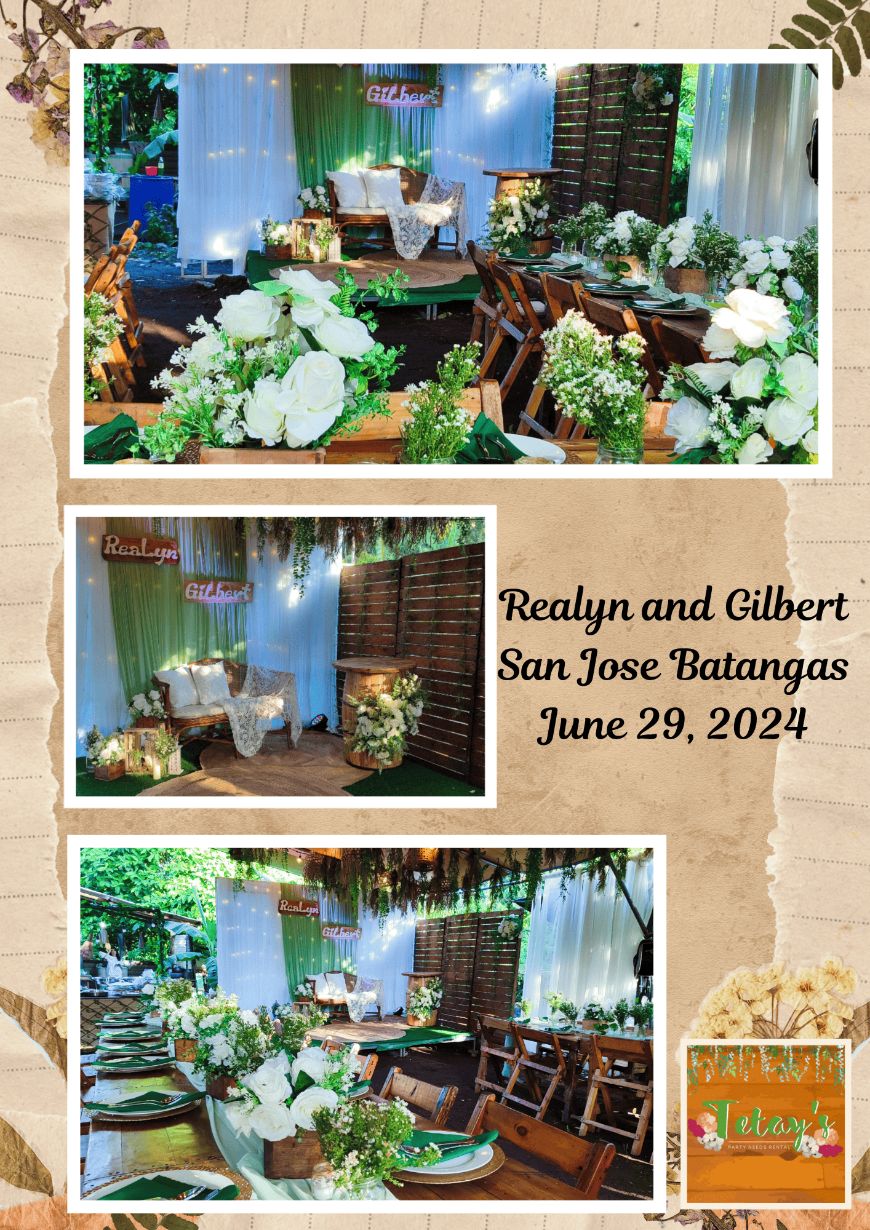 Tetay's Rental styled event setup from 2024, archive photo twelve